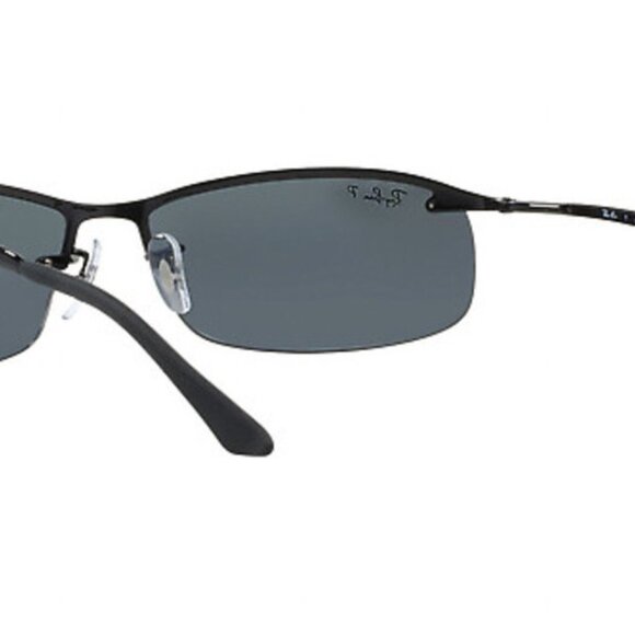 NEW AUTHENTIC RAY BAN RB 3183 002/81 POLARIZED SUNGLASSES SIZE: 63-15-125 - Picture 11 of 12